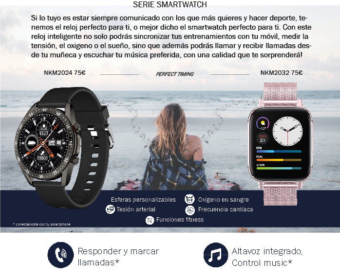 Novedades Smartwatch Neckmarine