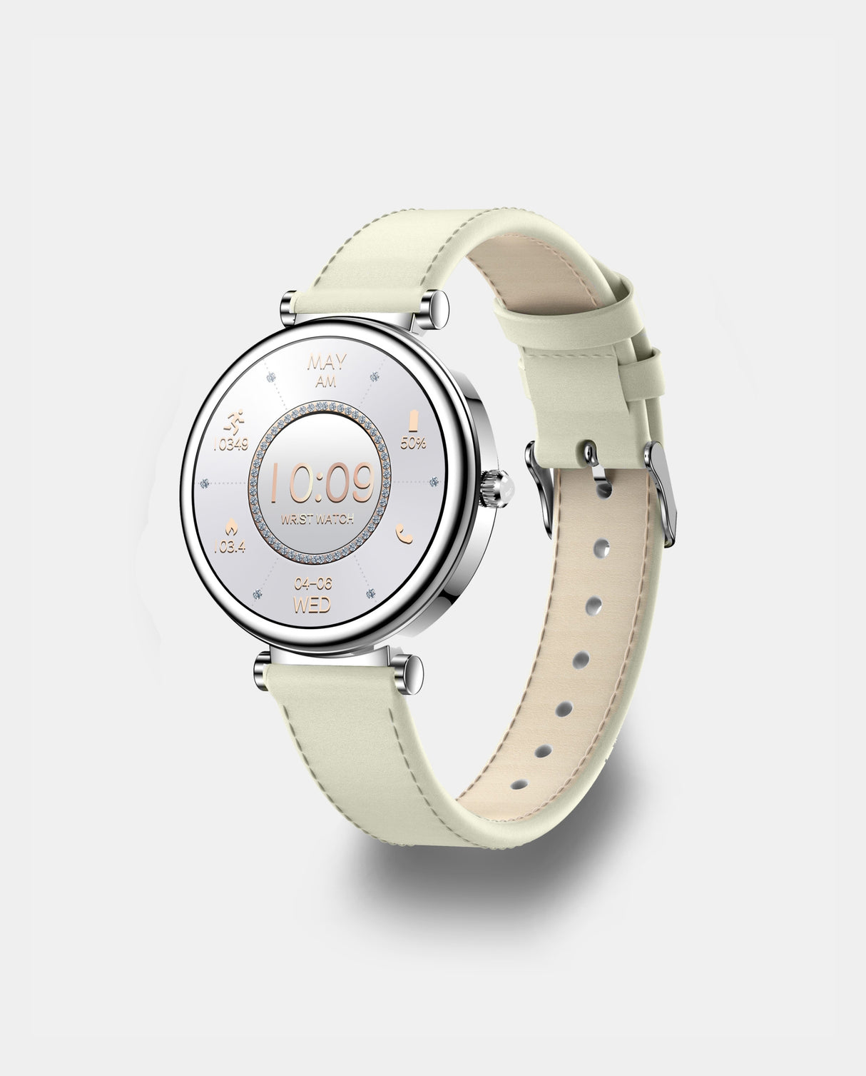 MONTRE CONNECTÉE - BLANCHE - CHIC