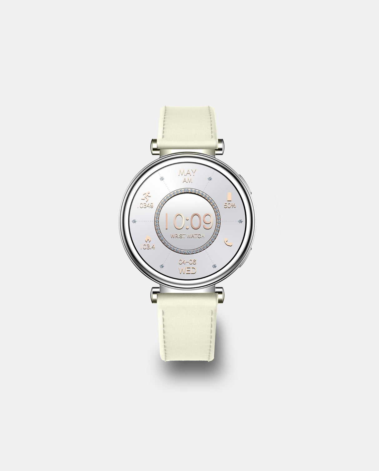 MONTRE CONNECTÉE - BLANCHE - CHIC