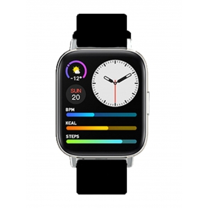 Reloj inteligente unisex de color negro - Neckmarine - NKM2032G