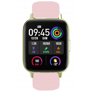 Reloj inteligente unisex de color rosa - Neckmarine - NKM2032R