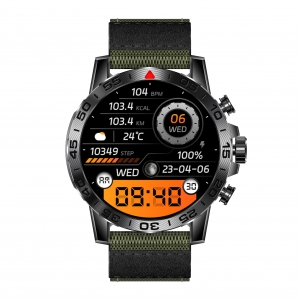 Reloj inteligente militar para hombre de color verde - Neckmarine - NKM3037V