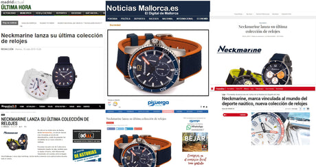 Notas de prensa novedades Neckmarine