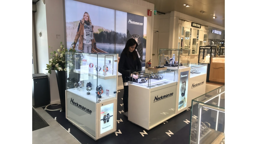 Nuevo corner Neckmarine en el Corte Inglés de Goya, en Madrid